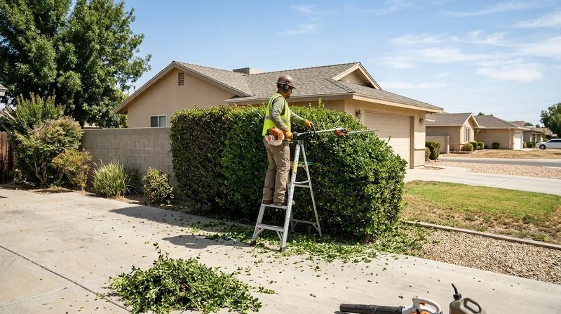 Hedge Trimming & Shrub Care Bakersfield
